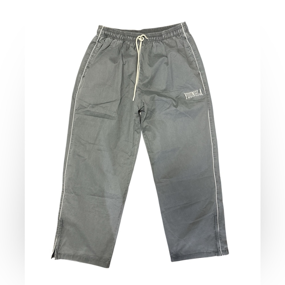 Vintage YoungLA Charcoal Gray Drawstring Trackpant/sweatpants Size: XL NWT